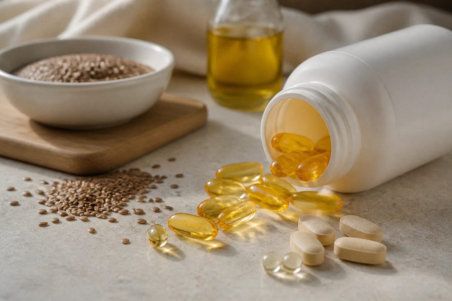 Omega 3 según el formato: cápsulas, líquidos y límites de compra